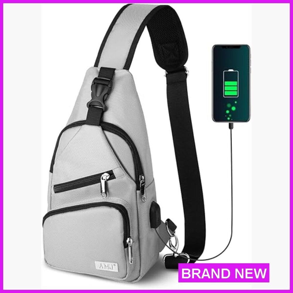 Crossbody Sling Backpack Daypack for Hiking Travel Casual Outdoor Adventure